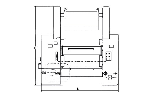 double hydraulic tri-chilled roller mill