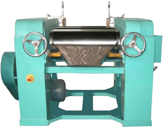 tri-chilled roller mill