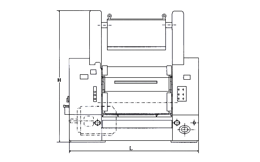 double hydraulic tri-chilled roller mill